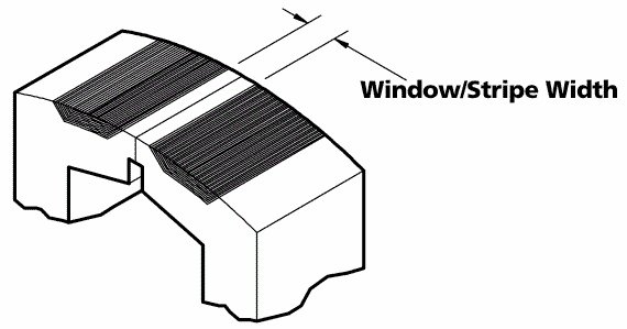 Window/Stripe Width
